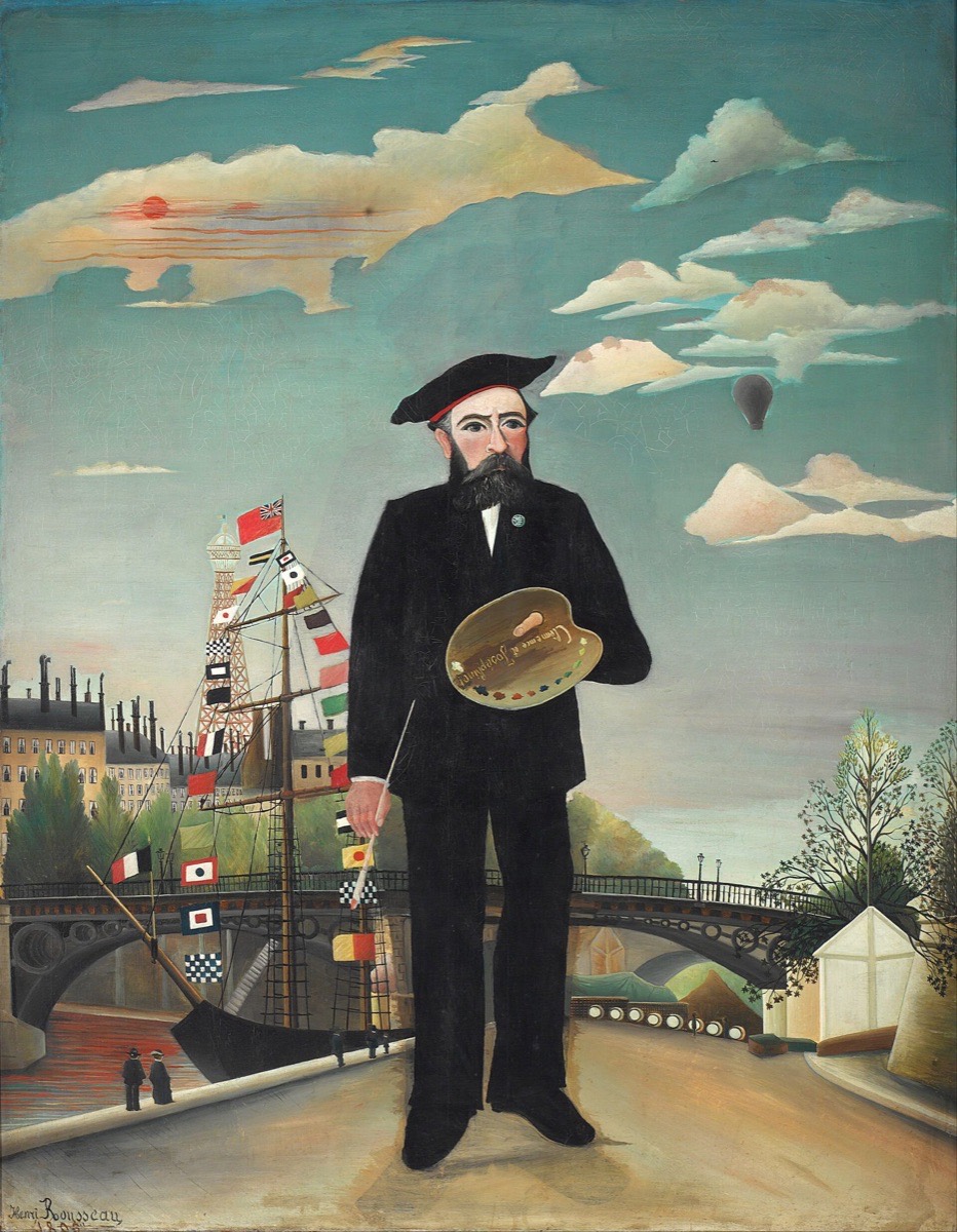 Myself: Portrait-Landscape (Moi-même, portrait-paysage) by Henri Rousseau