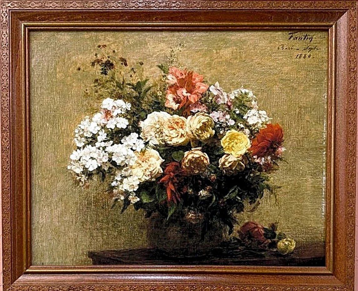Summer Flowers (Fleurs d'été) by Henri Fantin-Latour