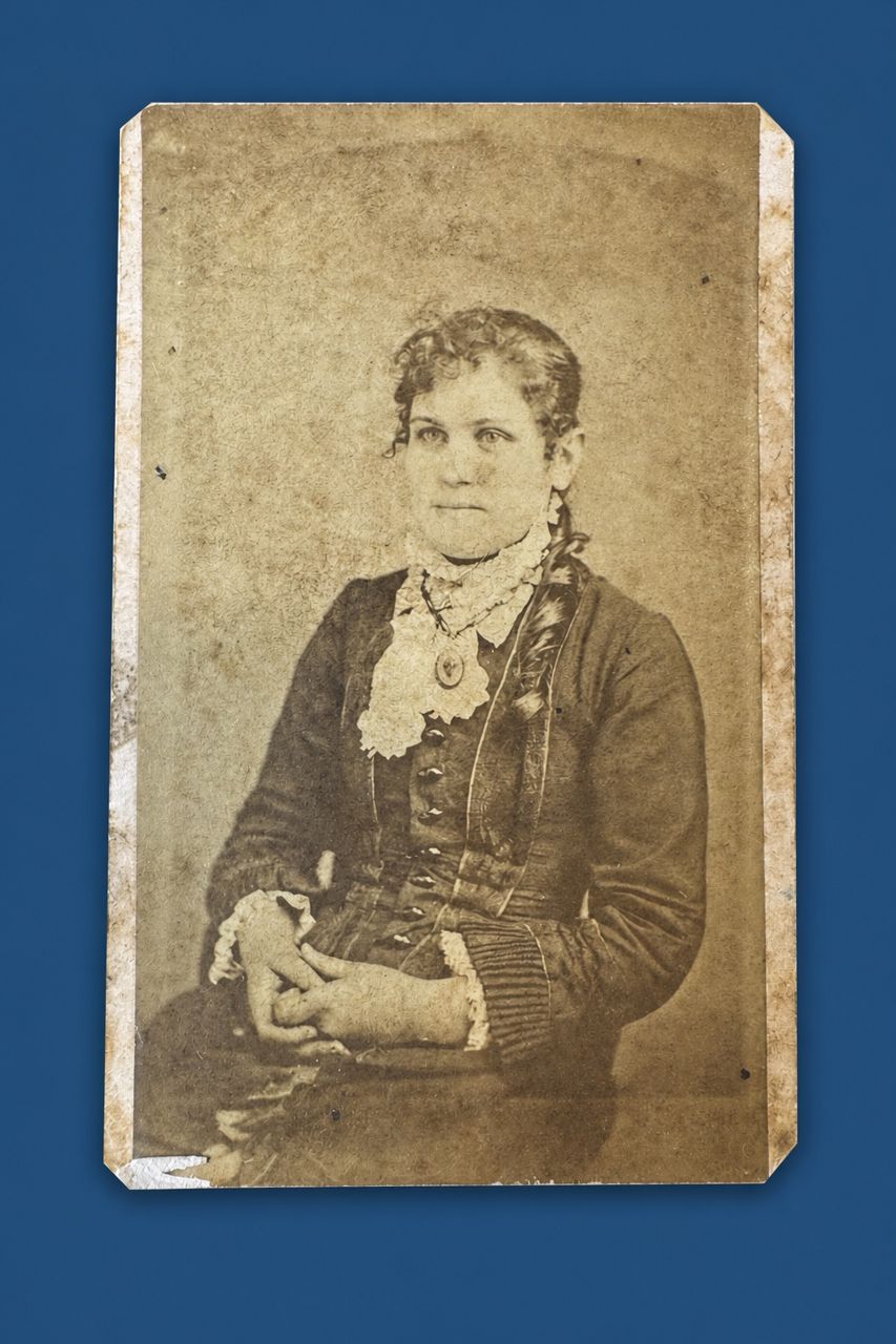 Portrait of an Unidentified Seated Woman by Photographer unknown