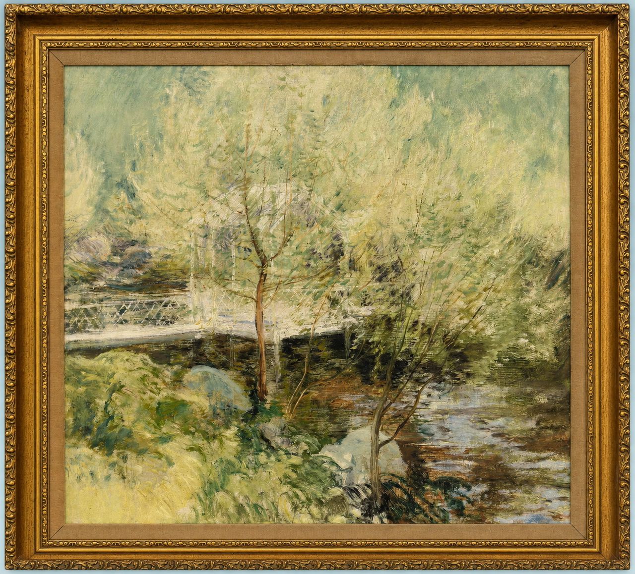 The White Bridge by John Henry Twachtman