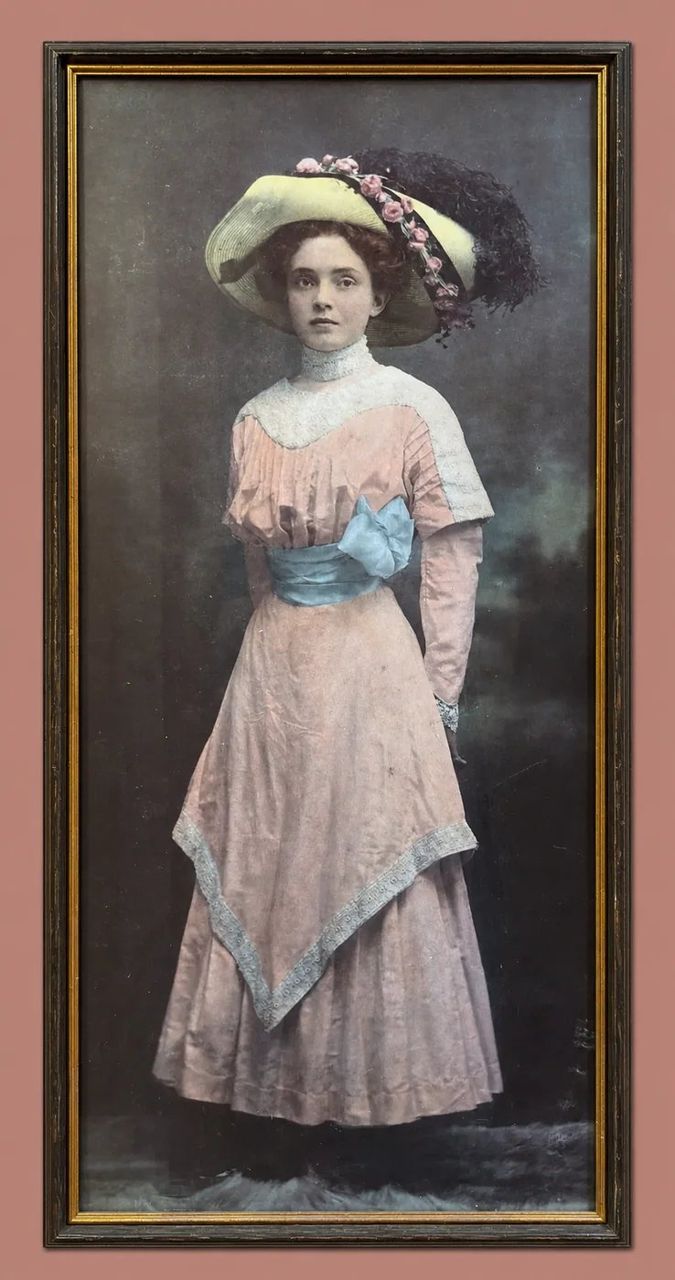 Godey's Fashions by Unattributed illustrator; Godey's identification under review