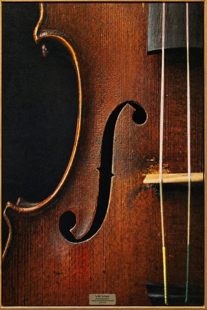 Cello Detail Wall Art by Maker unrecorded