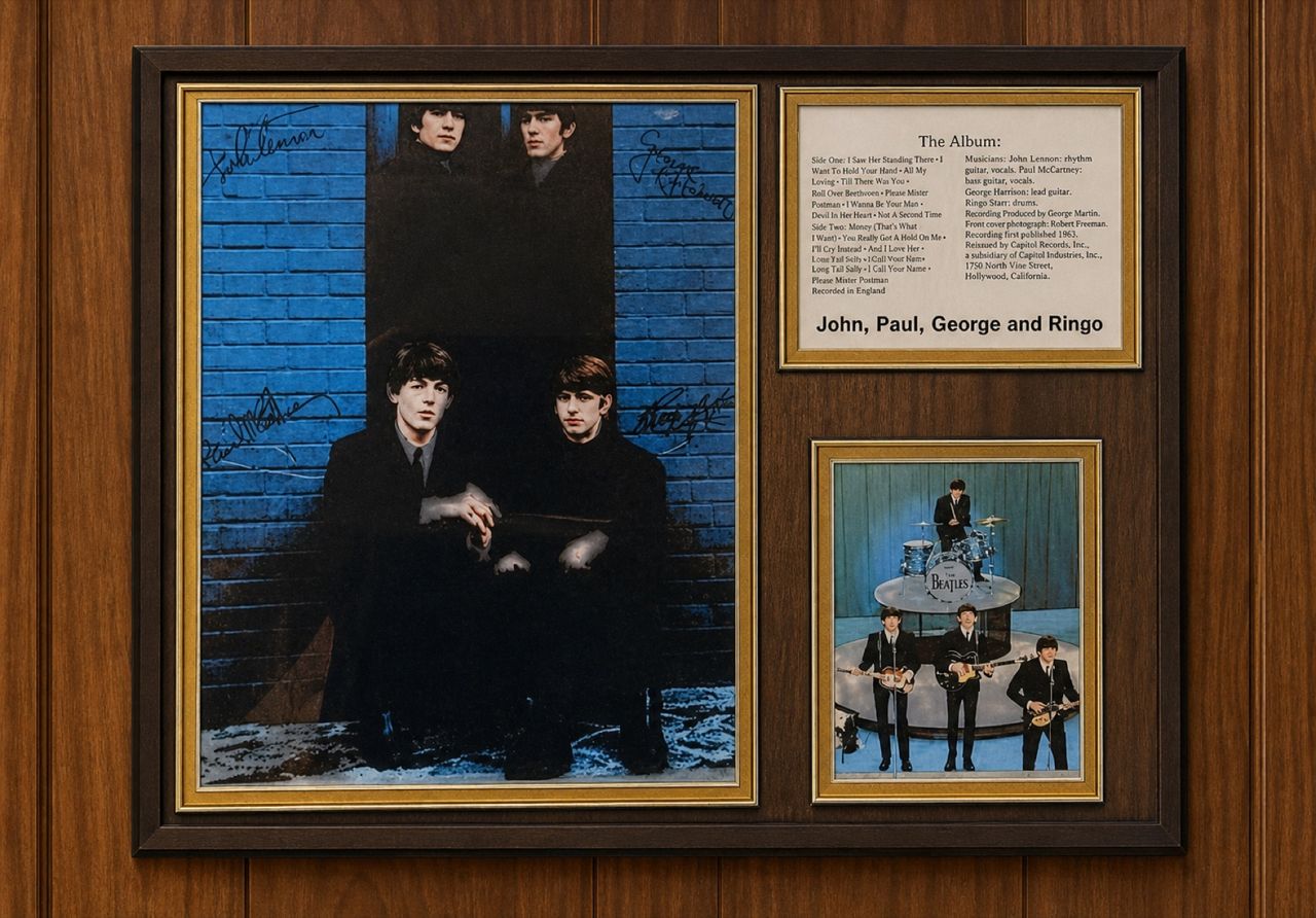 The Beatles albums · photos and album list by Maker unrecorded