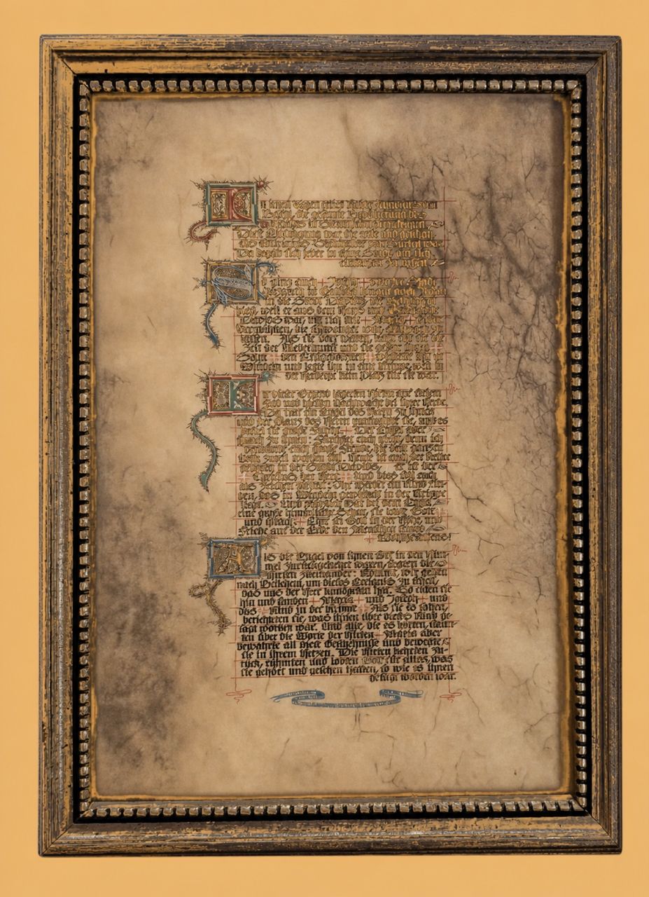 Illuminated Manuscript Facsimile by Maker unrecorded