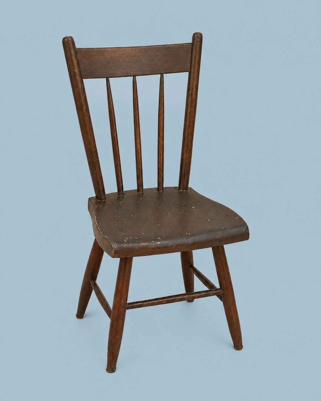 Small Child’s Spindle-Back Chair by Maker unrecorded