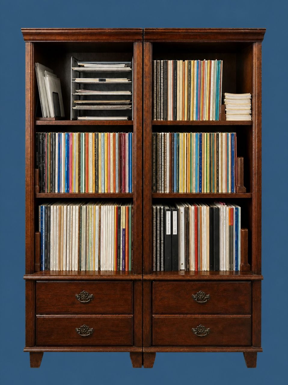 Sheet-Music Bookcase by Maker unrecorded