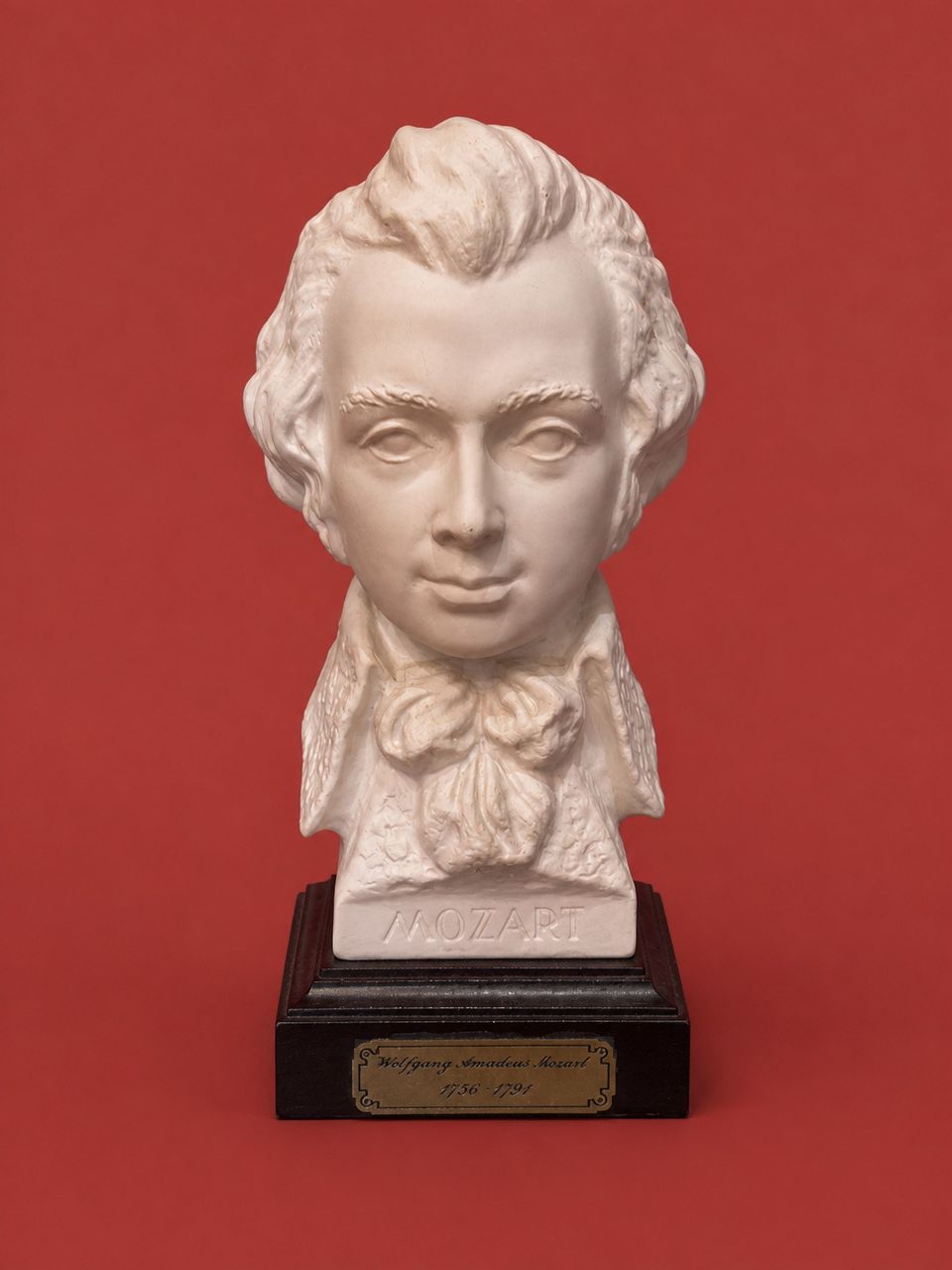 Portrait Bust of Wolfgang Amadeus Mozart by Maker unrecorded
