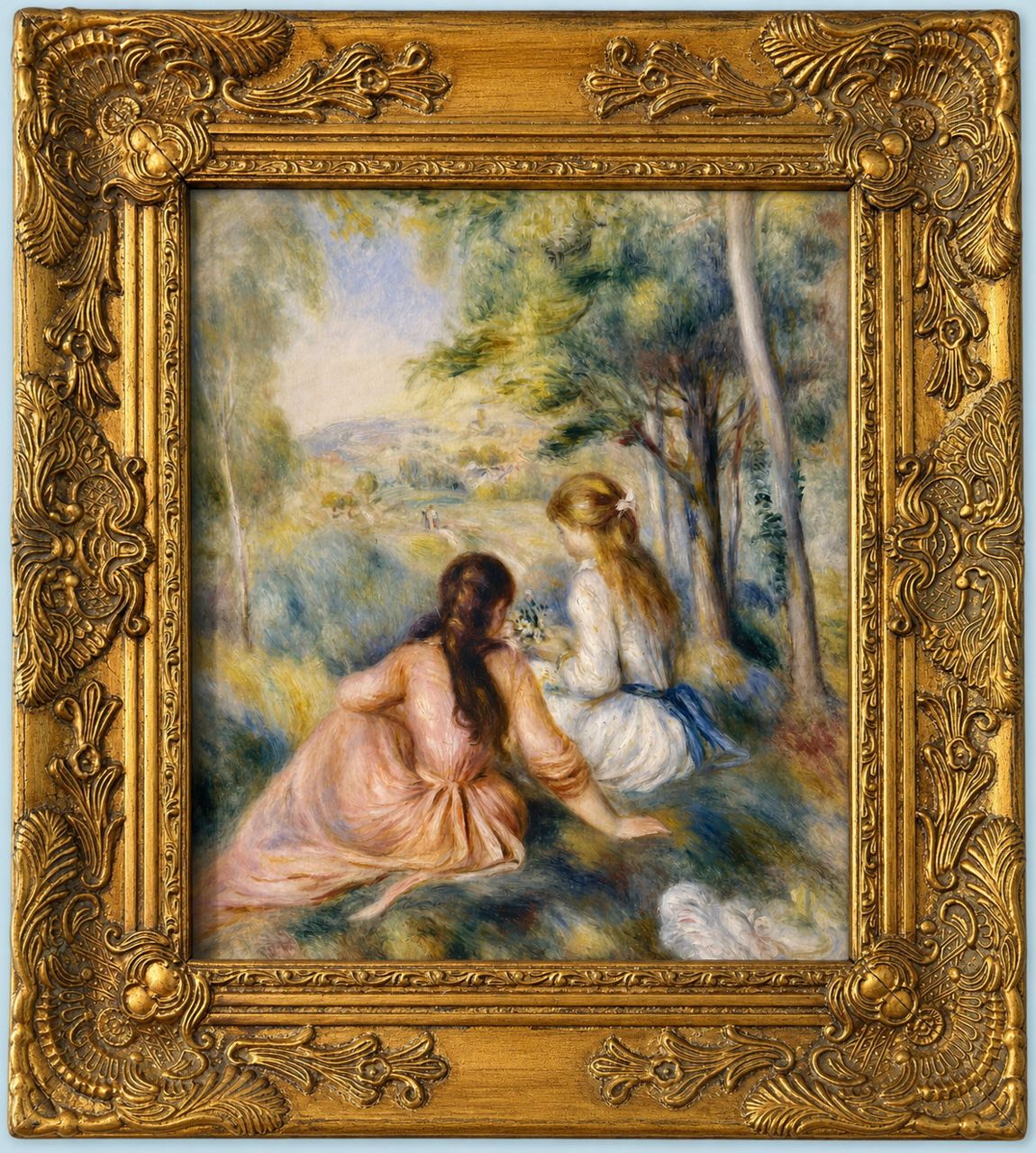 In the Meadow (Dans la prairie) by Pierre-Auguste Renoir