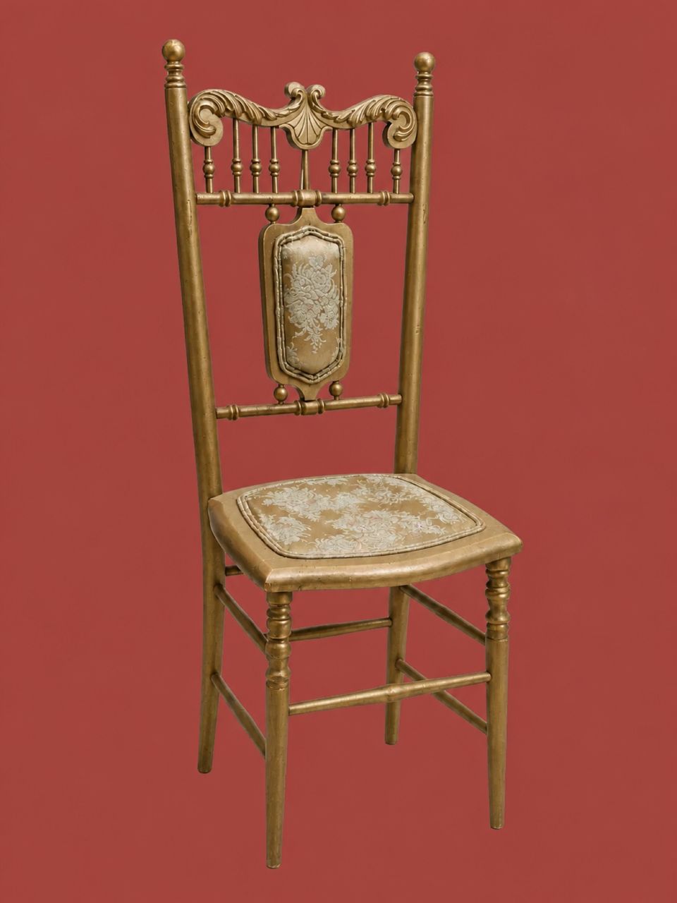 Small Harpsichord Chair by Maker unrecorded